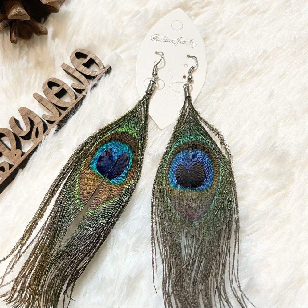 Fashion Jewelry Lightweight Feather Cute Earrings - Picture 3 of 4